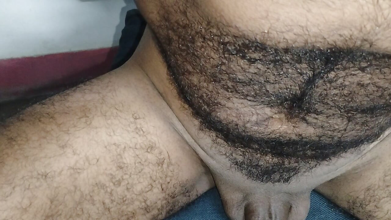 Massage of the penis with Ayurvedic oil. Massage the penis with homemade oil made with herbs.