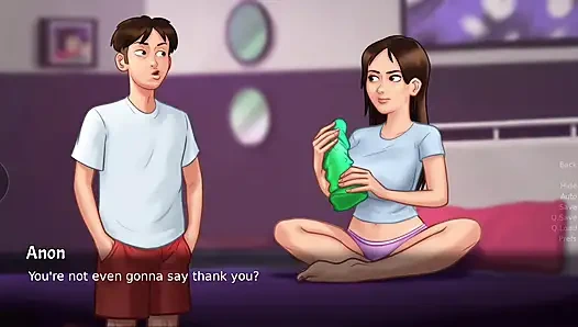 Üvey kız kardeş büyük dölle sikişiyor