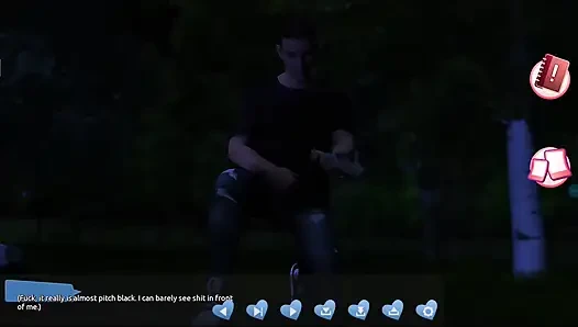 Помогая красотке No4 - Йоханн проснулся, привязанный к дереву и поэтому... Дай ему минет... Белль и Стейси играли друг с другом.