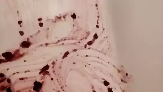 Adım atmak ve ayaklarımı jöle ile kaplamak