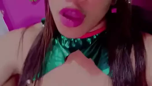 Elfa Hot Sexy Colombian Christmas Girl Need Ur Love for Christmass Daddy Love