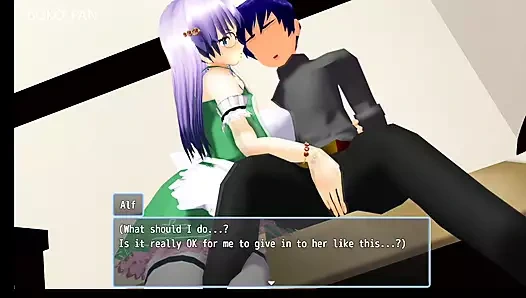 Kız kahramanı başka bir hikayeyle dövüyor (boko877)