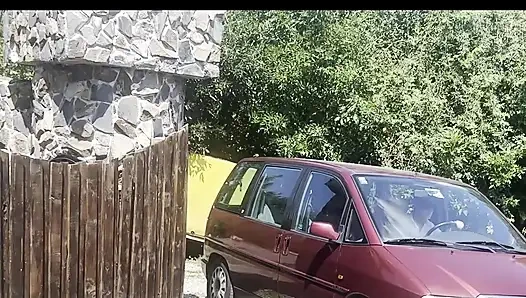 Yaşlı köle DFC'ye geldi - arabada tokatlandı