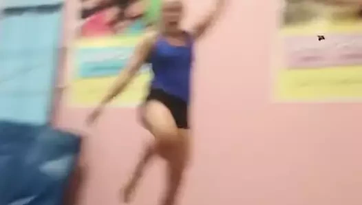 Nancy spor salonunda seksi olmak