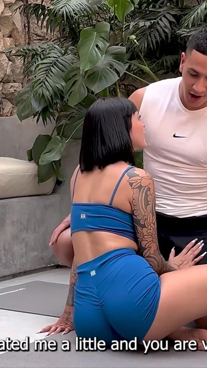 Bir yoga öğretmeninin azgın öğrencisiyle sert seksi - max betancur ve luna vitaler | Klip 1