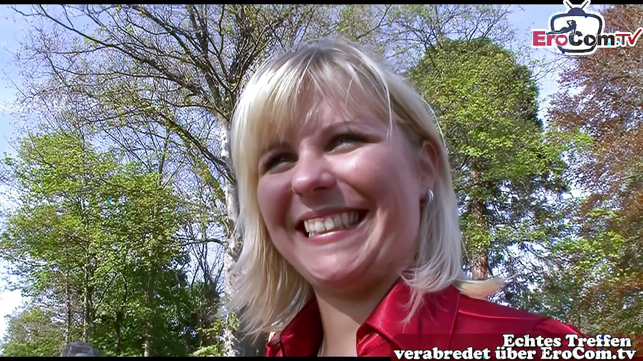 Blonde German Milf Persuaded Next Door To Masturbate Casting