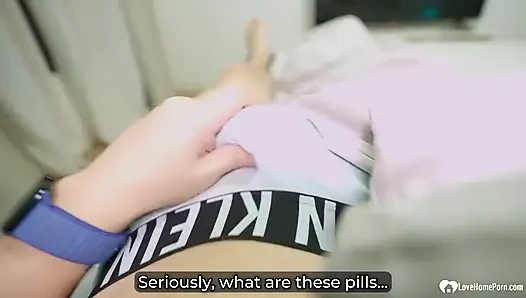 Üvey anne ve üvey oğlu viagra'nın ardından otelde seks yapıyor