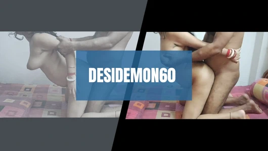 Desi hot bhabhi ki doggy style me liya