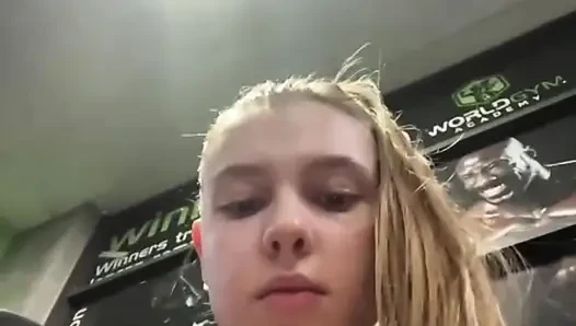 Crazy fucking in the gym with jucielussie