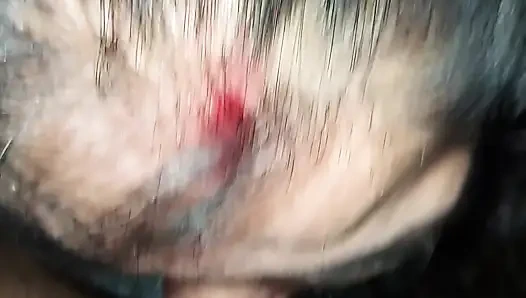 İri güzel anne ile seksi ateşli gece