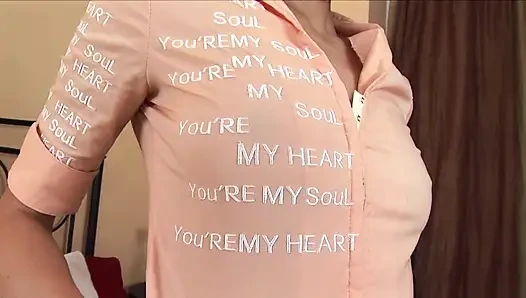 Kızıl saçlı genç kızın içine boşalıyor