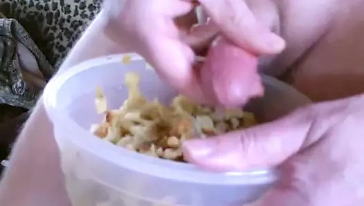 Spaetzle ve comshot ile ayak