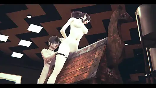 Hentai sansürsüz 3 boyutlu - Japon kız kafede seks yapıyor - Japon Asyalı manga anime film oyunu porno