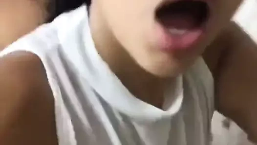 Rico palo en la regadera