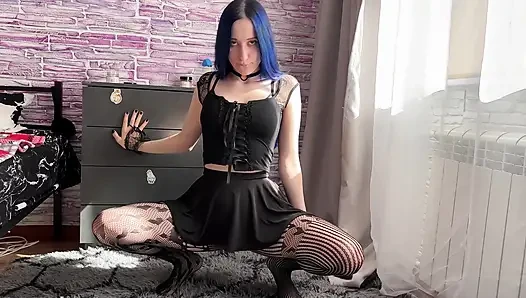 Joker Üçlü Olarak Benim Ve Popomu Geriyor - Yakın Planda Yüksek Sesli Bir Orgazm. Bölüm 1
