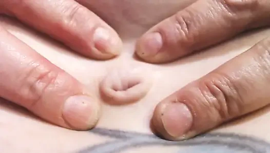 Yakın çekim gırtlağına kadar