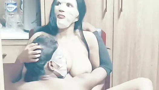 95. sezon, otelde büyük boy memeli yengeyle sikişiyor