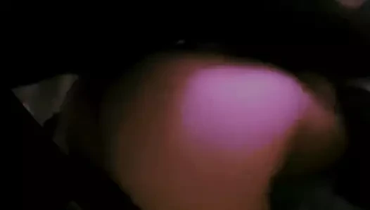 Doggystyle genç beyaz bir bardan gelen shh