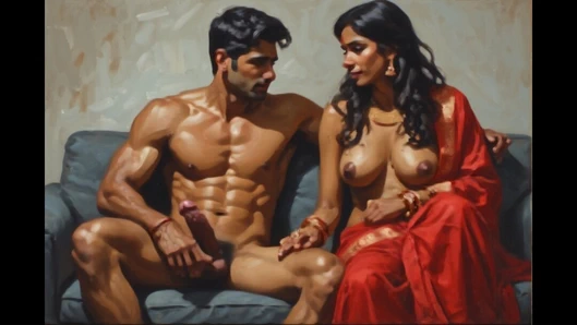 Indian aunty with hotel manager sex in bathroom as she goes to resturant and gets her pussy creampied