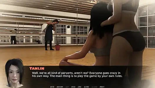 Oyunlardan çıkıyor: ev hanımının yüzüne büyük boşalma-ep3