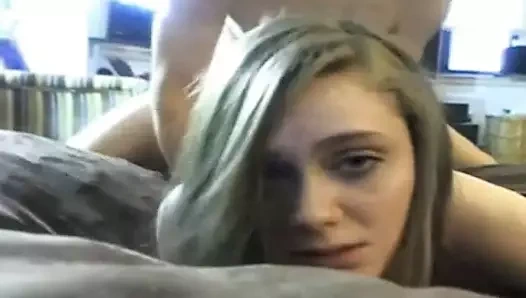 Eski gf Başlarken yaraklı üzerinde web kamerası