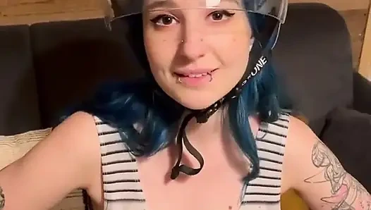 Roller derby şampiyonasımdan önce beni sik