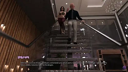 İri göğüslü karımı kirayı temizlemek için büyük zenci ev sahibine gönderdim - 3 boyutlu hentai oyunu - ofis