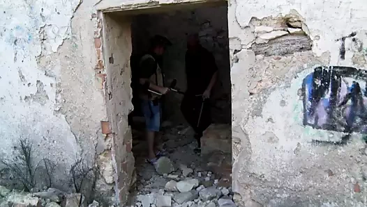 Açık gezgin büyük meme ile azgın bebek bulur