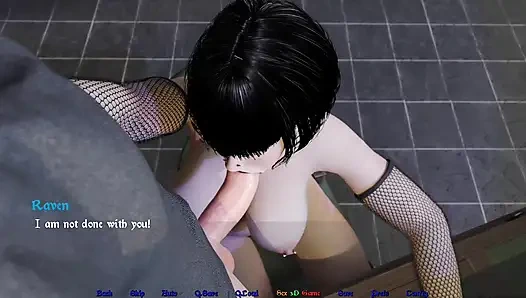 Kısa koyu saçlı emo