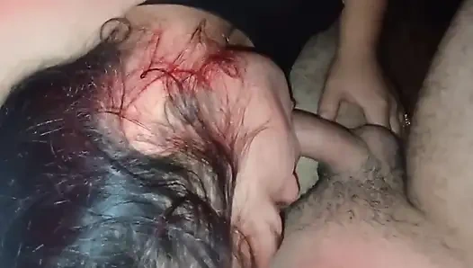 Üvey Babamın Sik Emmesine Sürpriz Yapıyorum