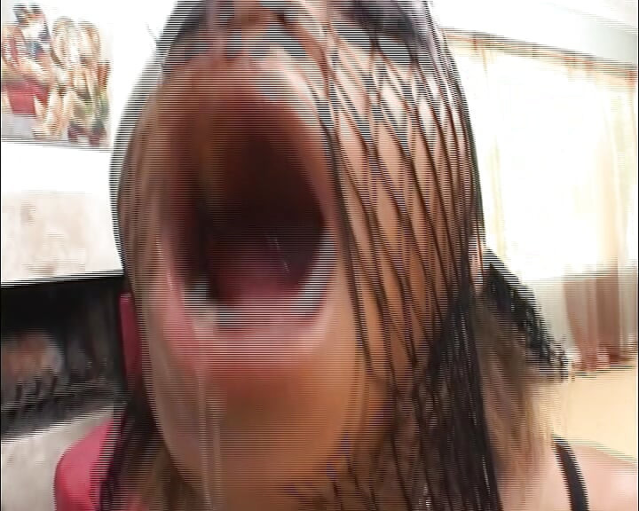 Wild German ebony gets her asshole hammered by a white cock