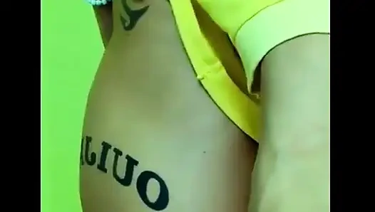 Hamile twink - seninle hamilelikten bahsediyorum! - Göbek fetişi