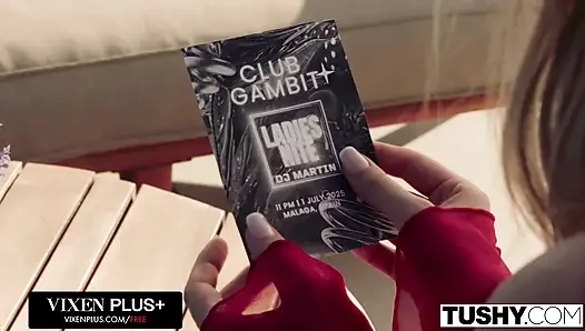 Tushy doyumsuz melanie marie canavar bir yarağı götüne sokuyor