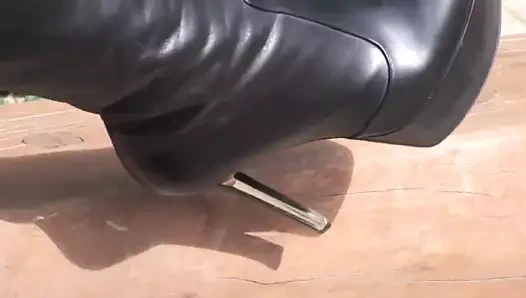 Platform uyluk çizmeleri özel klip hd