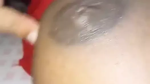 Very Shy Ebony Girl First Time on Camera Allowed a Sneak Preview of Her Perfect Body and Big Tits - Mastermeat1