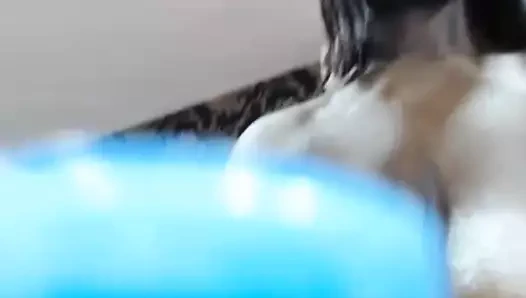 Sıcak siyah sarkık göğüsler #12