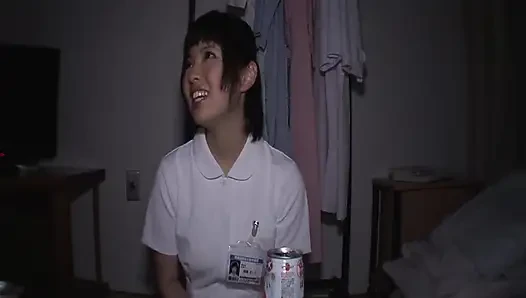 Pure White Heat. a Gentle Nurse Reveals Her True Intensity