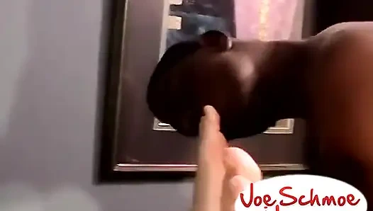 Lucky boy gets two big cocks