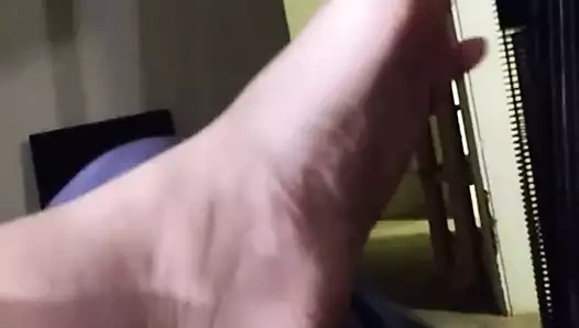 arkadaş ayak ve çorap tease