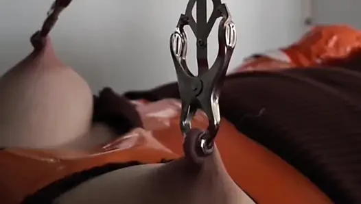 Bölüm 2 - bant esareti, ürün şaplak, meme ucu bdsm, orgazm