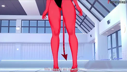 Meru succubus bikini bakış açısı seks