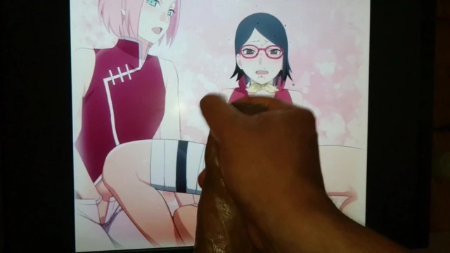 haraç sarada ve sakura gif