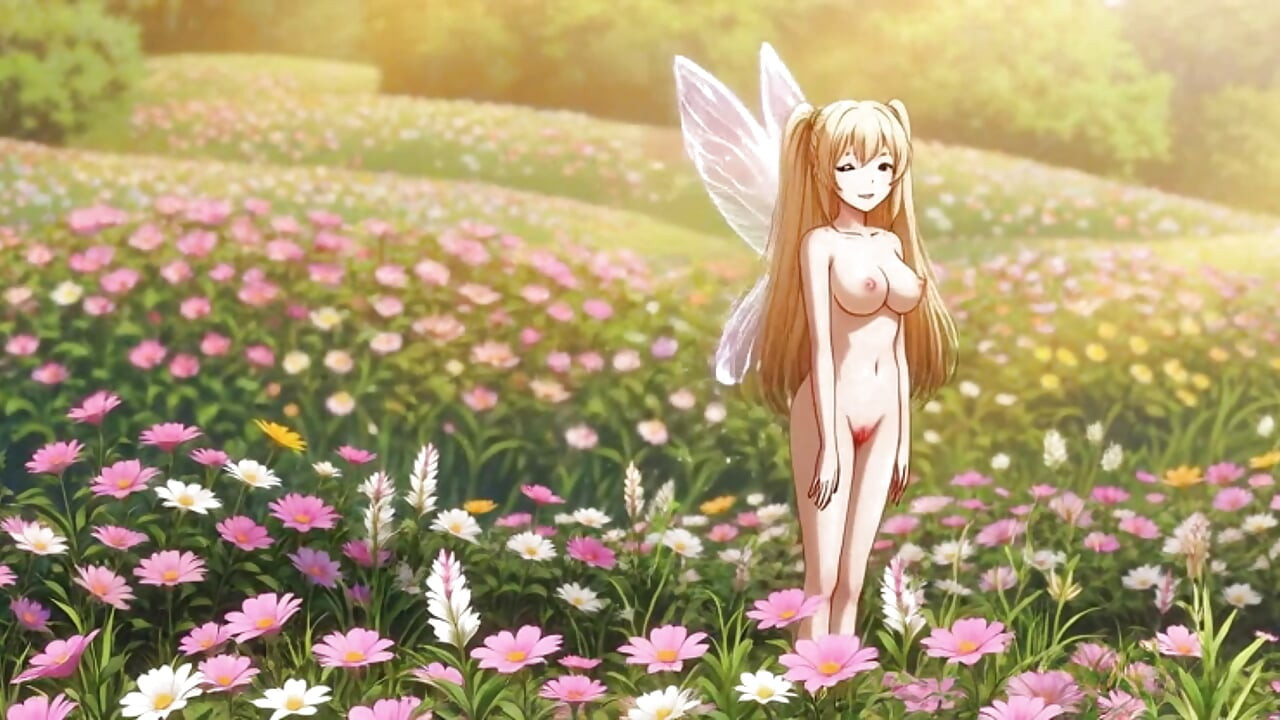 Fairy Gina's Meadow Masturbation Madness