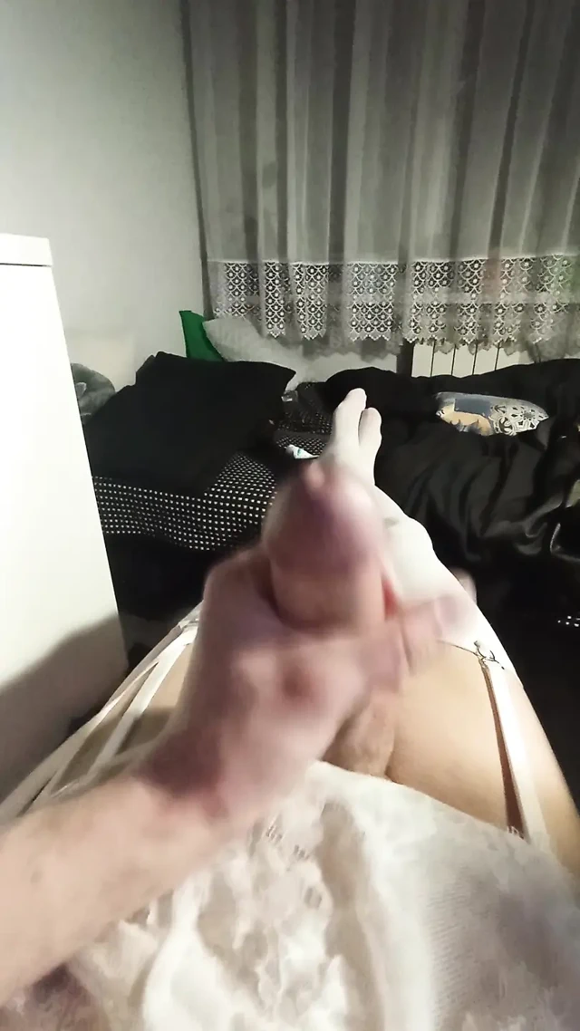 Götte sahte yarakla mastürbasyon