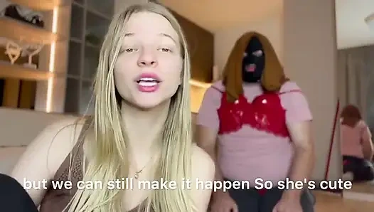 Erkek köleden güzel kadın kılıklı angelas'a ilk gün