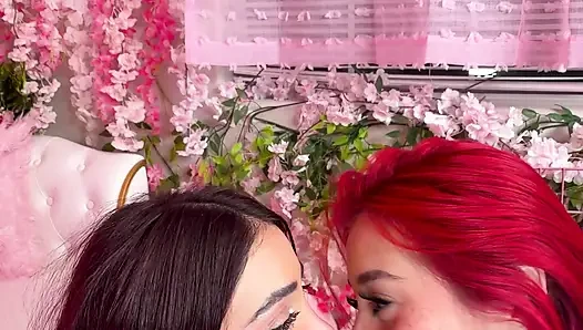 Pembe oda ep.33: azgın latin sürtükler zoey ve jessica love yarak