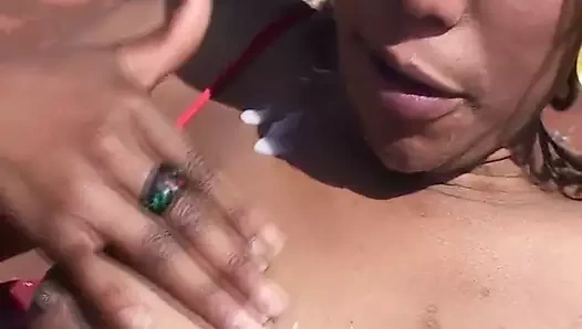 Vahşi Afrika safari seks turu