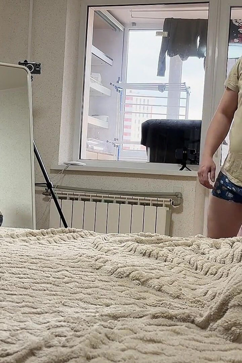 Üvey anne ve üvey oğlu sahne arkası