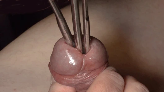 Fetiş aşırı ultra üçlü mantar işkencesi derin ses 5+6+7mm = 18 mm