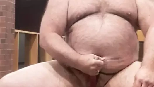 Şişman kaybeden kamu mastürbasyon çekti